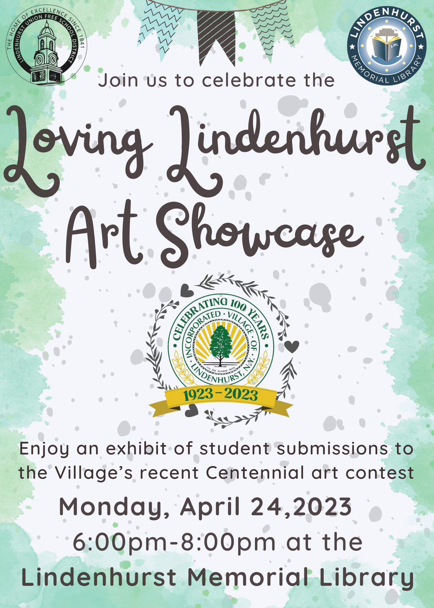 100th Anniversary – “Loving Lindenhurst” Art Showcase